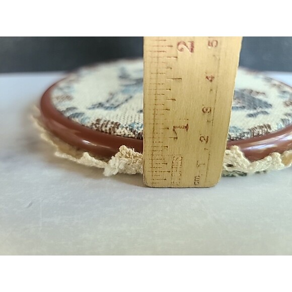 Finished Needlepoint of a Period Couple - Picture 9 of 10